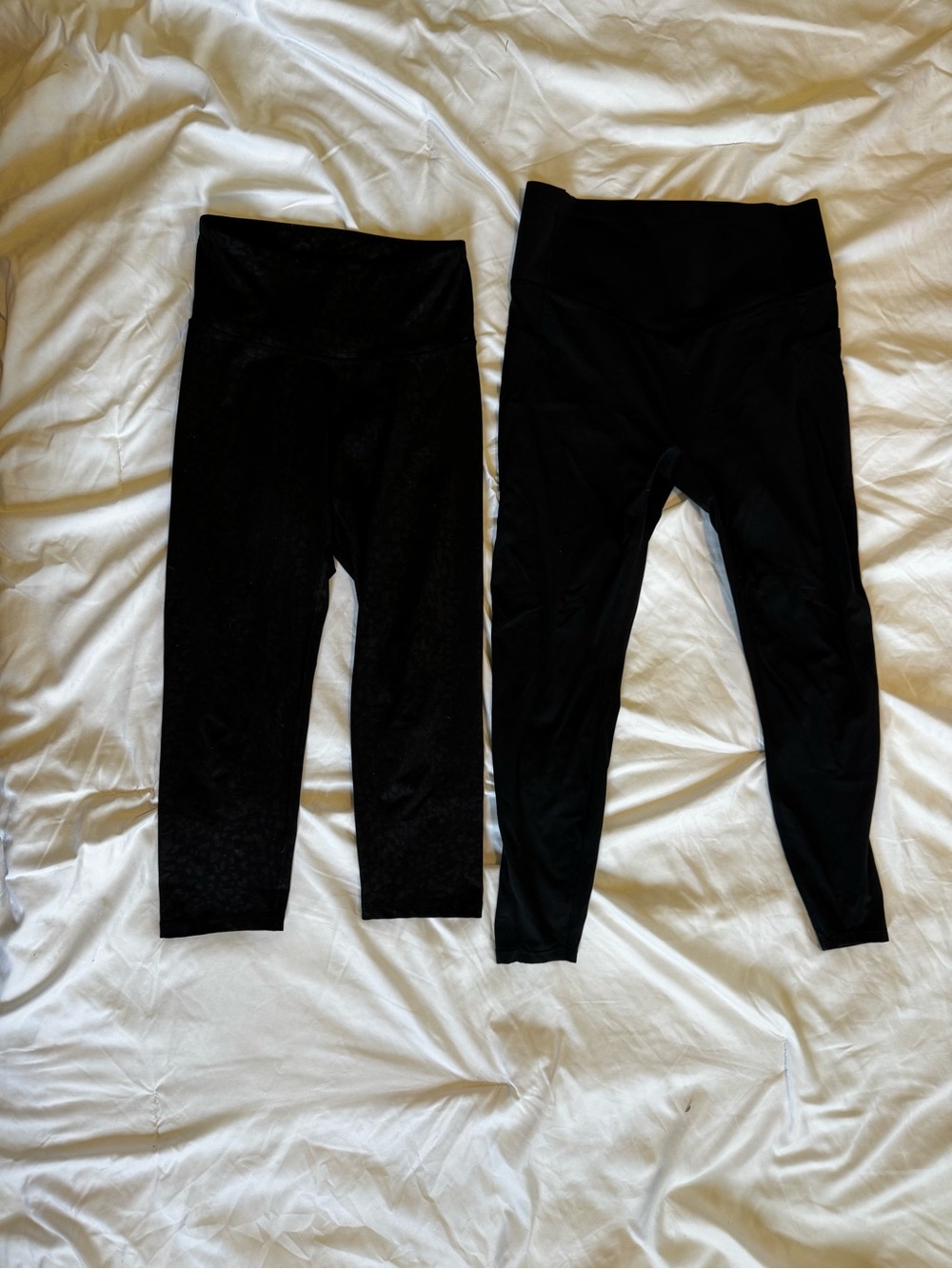 Women’s Black High-Waist Active Leggings - 2-Pack